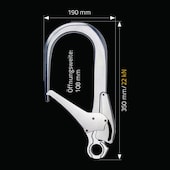 Rohrhaken MAS110 Aluminium